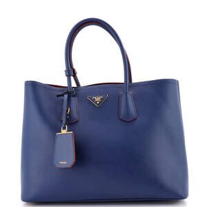 Prada Cuir Double Tote Saffiano Leather #224202P21B